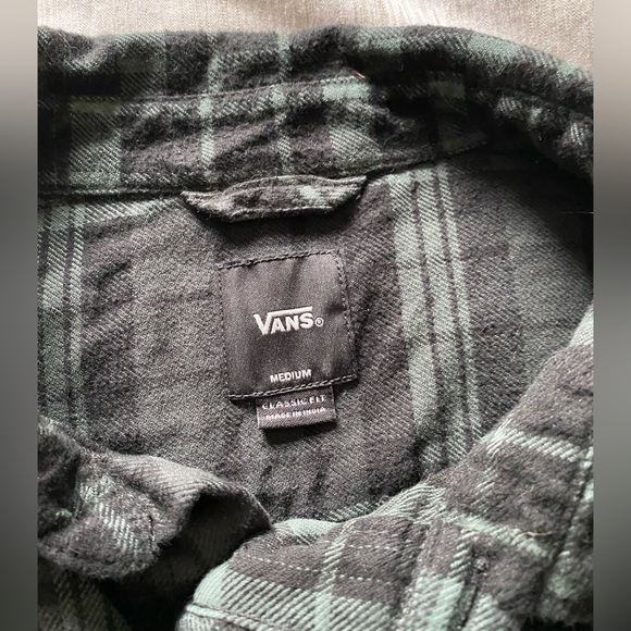 Mens Vans Button Down Shirt - Picture 2 of 7